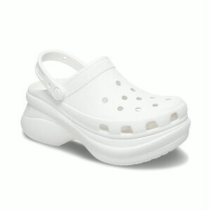 Crocs white Bae platform clogs slip on shoes